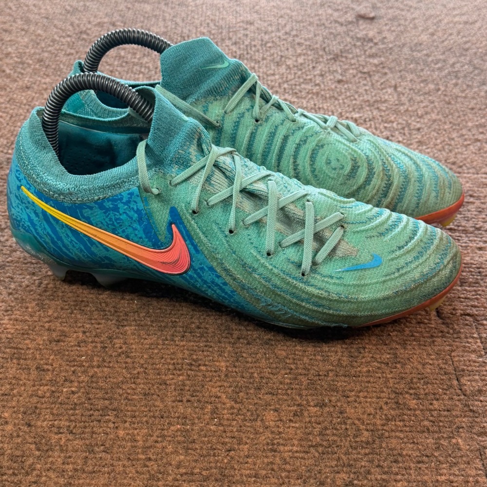 B+ Nike Phantom GX Elite Fusion FG Soccer Cleats Green Abyss FJ2560-300 Mens 8